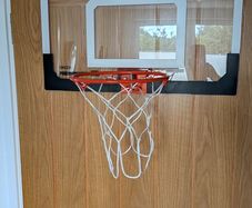 Over the door basketball hoop