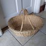 Wicker Picnic Basket with Folding Handles Image 3