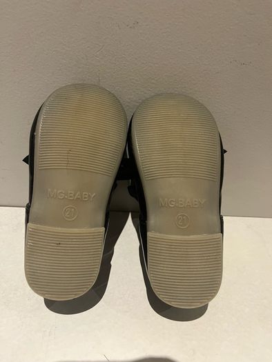 Mg baby black patent shoes