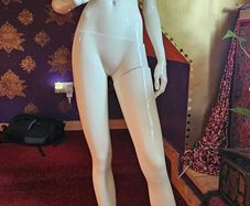Timmy Hilfiger white headless tall mannequin female