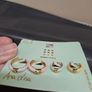SIX Gold-Plated earrings Ana Lisa Image 2