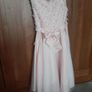 Girls beautiful special party, confirmation, occassion dress age 11. Monsoon pale pink occasion dress. Image 4
