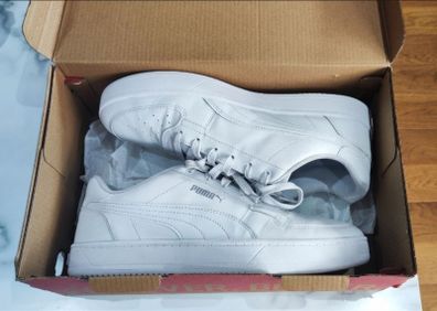 Puma Caven - Triple White (Size 44 / UK 9.5)