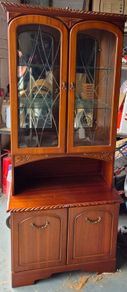 Glass display case