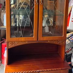 Glass display case