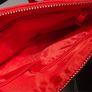 R Stunning Vibrant Red 3-in-1 Clutch Wristlet & Crossbody Bag Image 6