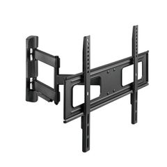 ITech Double Arm Wall Mount TV Bracket For 37" To 80" TVs - Black