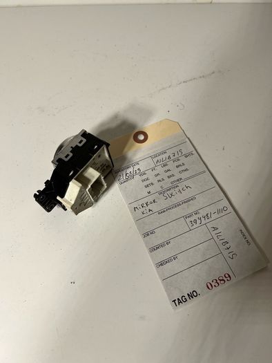 Hyundai I30 Kia 2014 Electric Wing Left Mirror Switch 39y481-1110 A1l1b71s