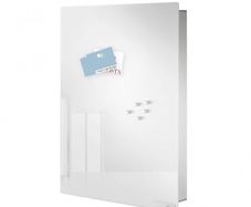 BLOMUS Velio Key Box and Glass Magnet Board in White