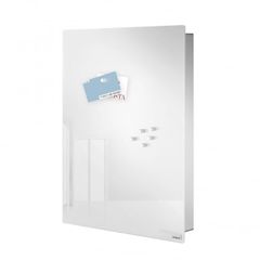BLOMUS Velio Key Box and Glass Magnet Board in White