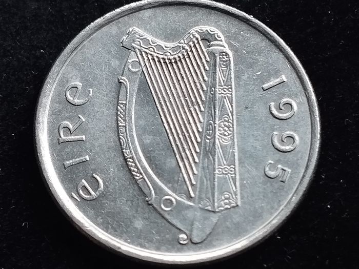 Ireland - 1995 - ERROR - 5 Pence  - Bull - High Grade - KM.22 - [2025]