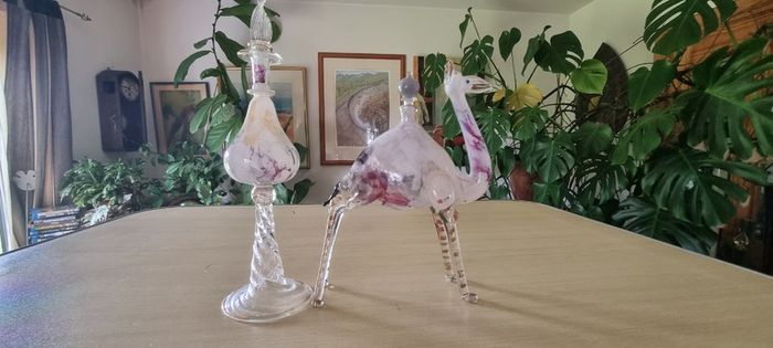 Murano glass perfume bottles