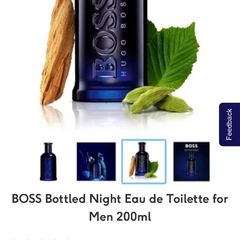 BOSS Bottled Night 200ml parfum for him