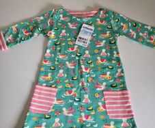 JoJo Maman Bebe Duck Dress 3-4 NEW