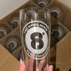 Beer Glass - Eight Degree (box 12 p)