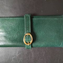 Goat skin jewellery travel case holder