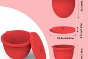 Silicone Mixing Bowl with Lid