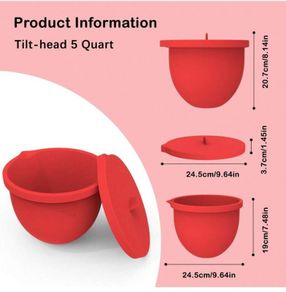Silicone Mixing Bowl with Lid