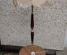 1960s /70s french art deco table floor lamp ,working,,used nice condition,3 legs veneer, see pictures for condition ,buyer collects, sold as seen,freestanding.
