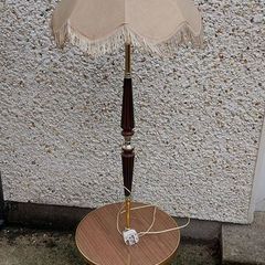 1960s /70s french art deco table floor lamp ,working,,used nice condition,3 legs veneer, see pictures for condition ,buyer collects, sold as seen,freestanding.