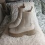 Gorgeous Cream Boots Image 2