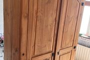 Antique pine style wardrobe