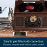 Record Player Vinyl Turntable with Speakers  USB MP3 Playback/Bluetooth/FM Radio/CD And Cassette Player/Vinyl LP Records/SD Card Reader (FREE POSTAGE) Image 4
