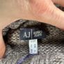 Armani Jeans Womens Roll Neck Jumper Sweater - Size 44 L - Grey - Mohair Blend Image 9