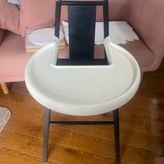 ikea wooden high chair