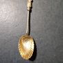 Silver Hallmarked  Shell Spoon Image 2