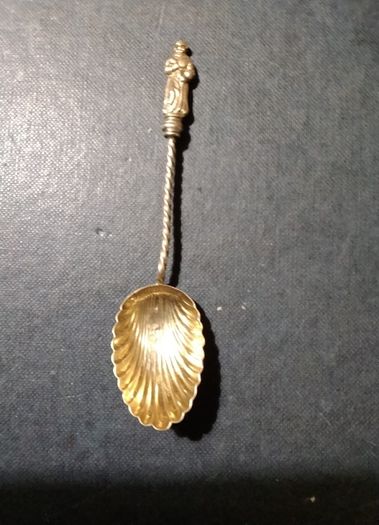 Silver Hallmarked  Shell Spoon