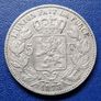 1873 Belgium 5 Francs - Leopold II  Silver coin Image 2