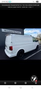 W Transporter T6.1 Rear SpoilerPainted B4B4 White (New)