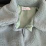 Shein Teddy Coat Green age 11-12 Image 2