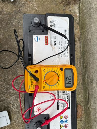 car battery AGM from bmw 640d