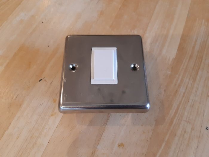 1 Gang Switch Chrome