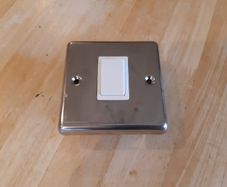 1 Gang Switch Chrome