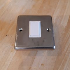 1 Gang Switch Chrome