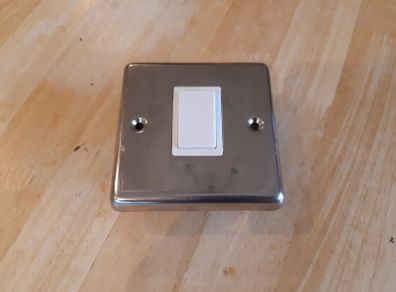 1 Gang Switch Chrome