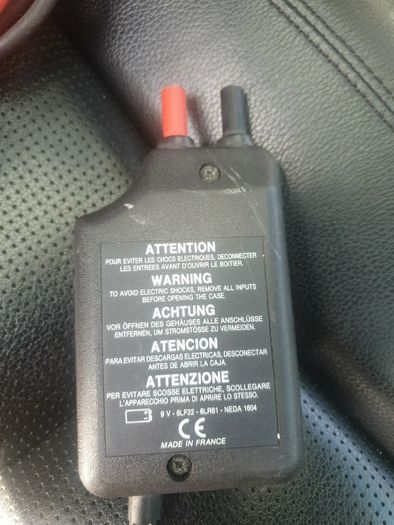 Current Probe A100, Ac: 20 A / 200 A, Chauvin Arnoux