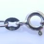 Heavy Sterling Silver Figaro style Link Chain, in sterling, stamped 925,  Figaro style chain length 18" / 7,17g Image 5