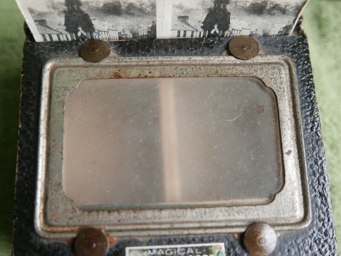 Antique Magical Stereoscope stereo viewer Japan, 1950s