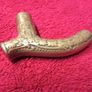 Vintage Brass Walking Stick Handle Image 4