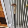 Walking stick decorative metal Image 3