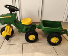 Rolly John Deere Tractor & Trailer