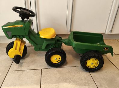 Rolly John Deere Tractor & Trailer