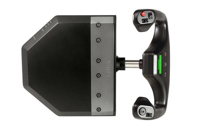 saytek pro flight yoke system