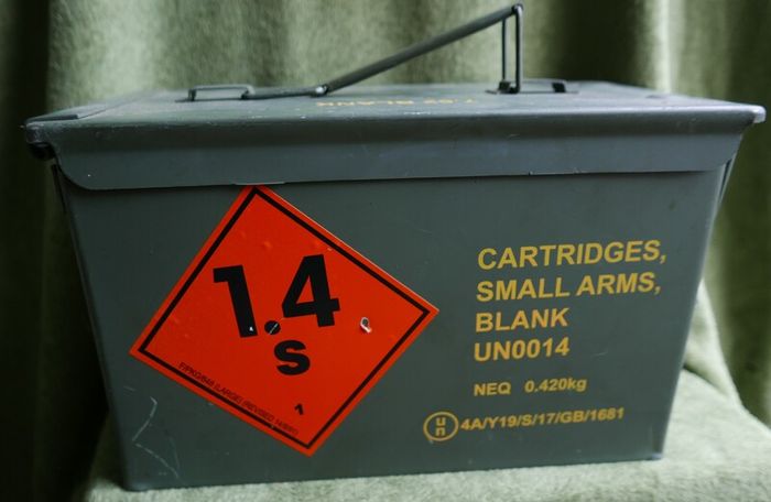 Storage Ammo Box Tin Heavy Duty Military Tool box Army Prepper