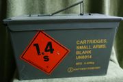 Storage Ammo Box Tin Heavy Duty Military Tool box Army Prepper