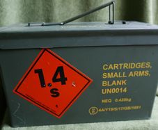 Storage Ammo Box Tin Heavy Duty Military Tool box Army Prepper
